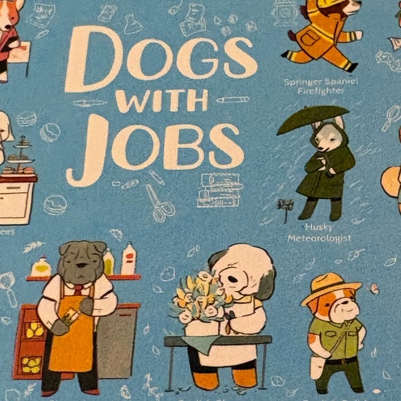 Galison Dogs with Jobs 500 Piece Puzzle - Blue - Picture 6 of 8